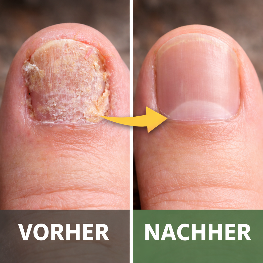 1+1 GRATIS | Nagelpilz-Reparaturserum | Heilt, Restauriert & Schützt Beschädigte Nägel