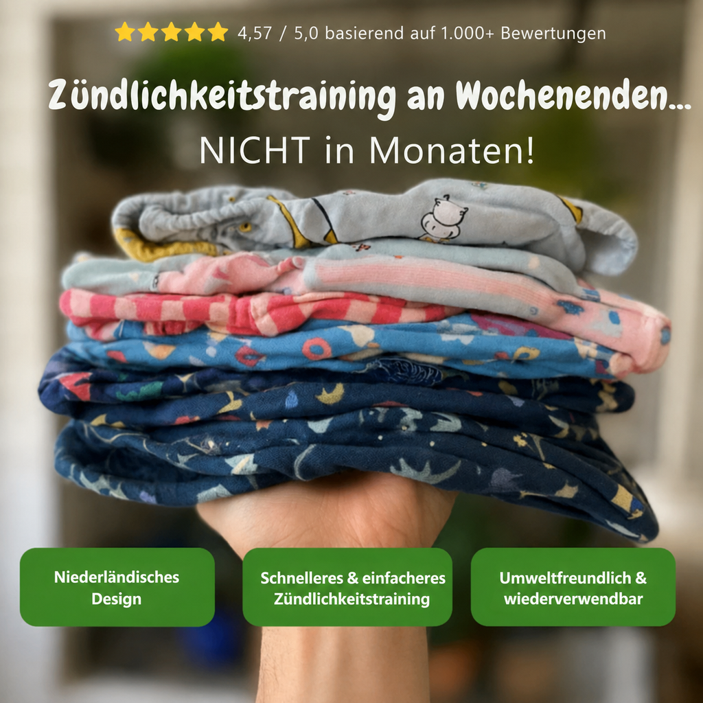 ECO Unterwäsche für die Sauberkeitserziehung – (4er-Pack)