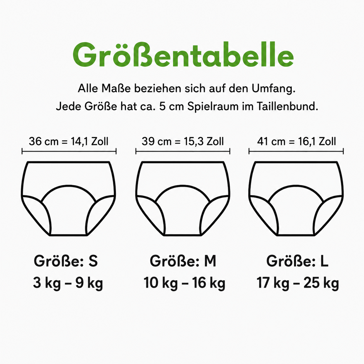 ECO Unterwäsche für die Sauberkeitserziehung – (4er-Pack)