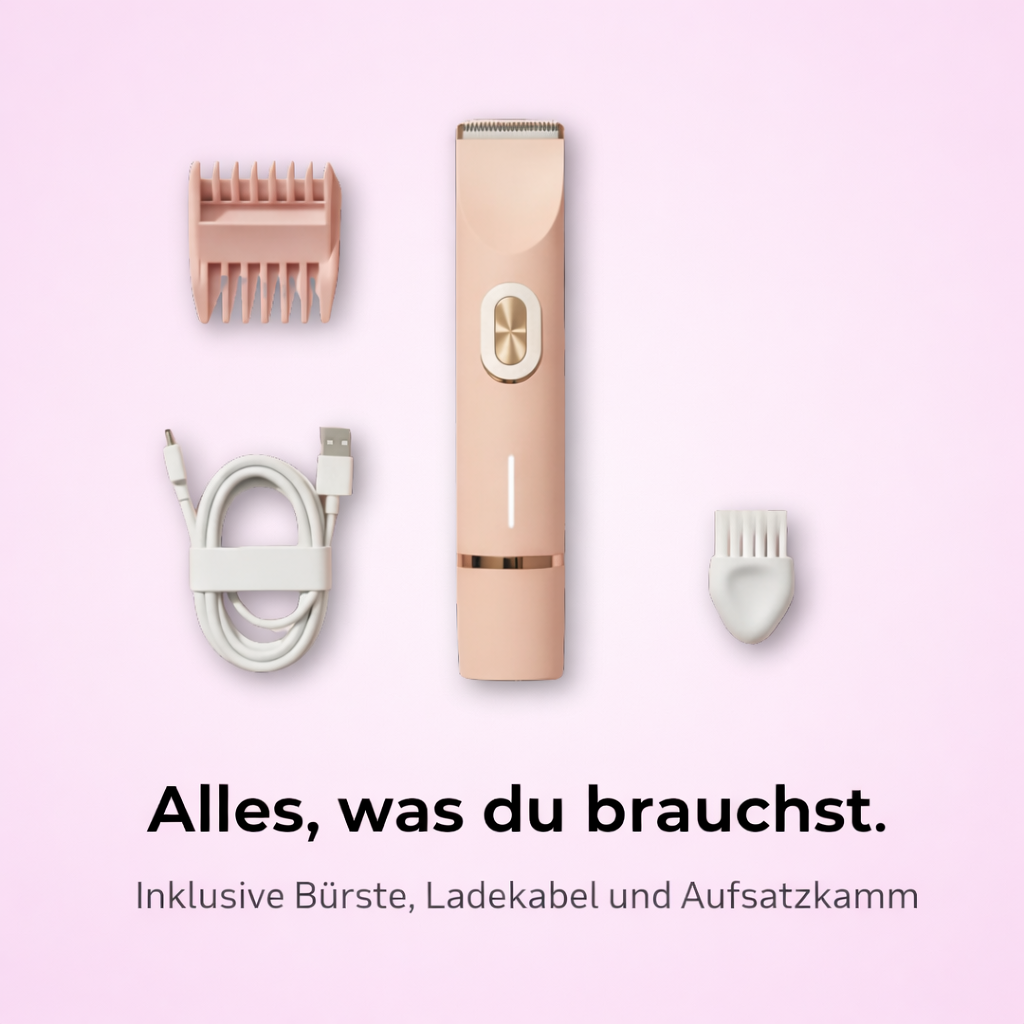 SilkGlide™ 3-in-1 Rasierer – Seidig glatte Haut ohne Irritationen