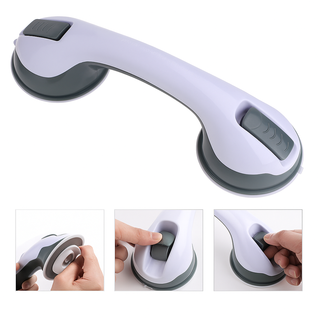 SafeStep™ VacuGrip – Tragbarer Haltegriff mit Saugnapf für Bad & Dusche (ohne Bohren)