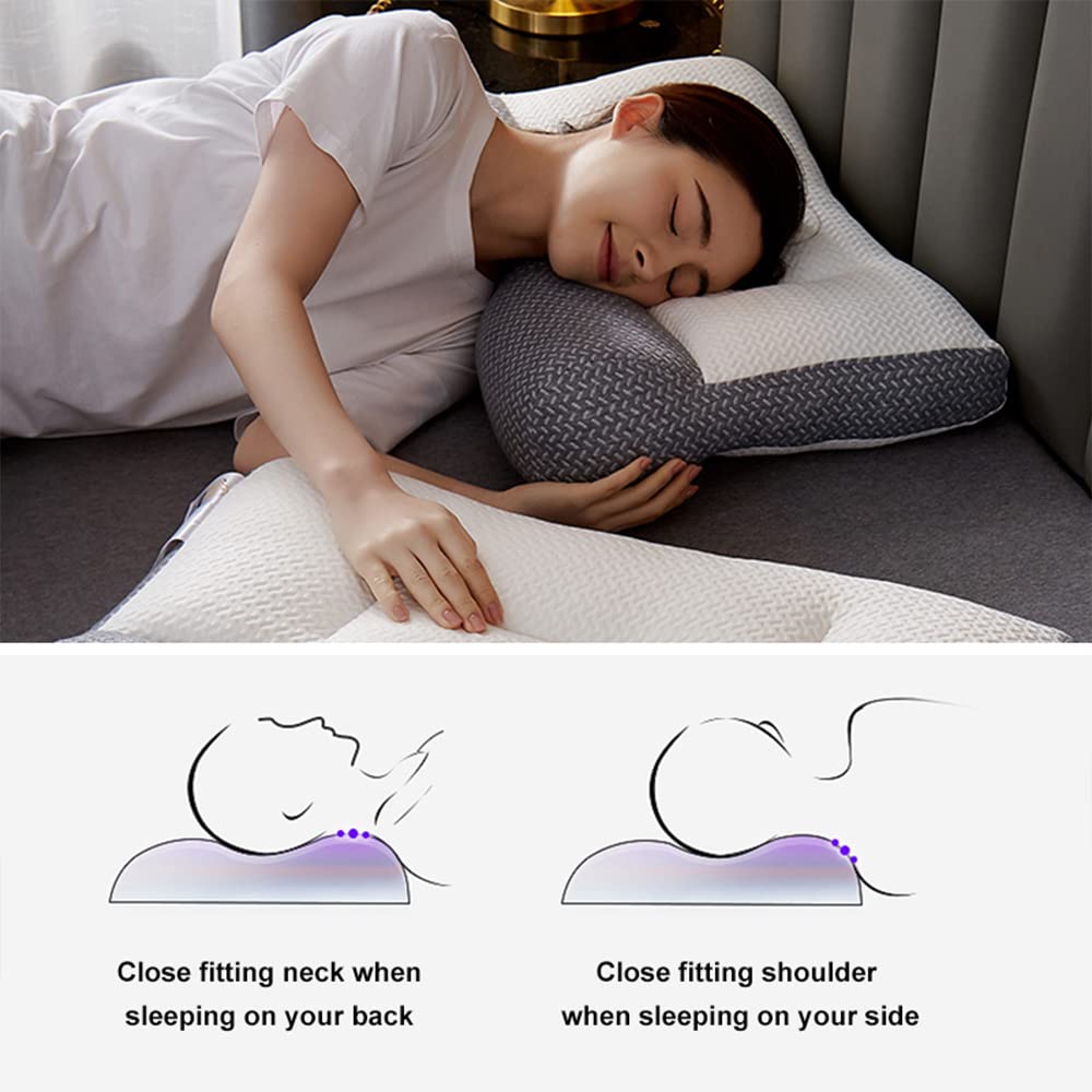 NeckRest Aura™ Ergonomisches Nackenstützkissen für tiefen, schmerzfreien Schlaf