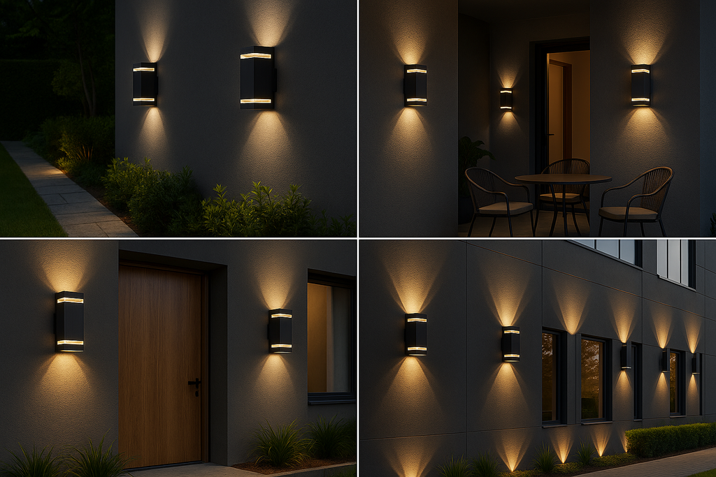 LumoBeam UpDown™ – Moderne Außenbeleuchtung mit stilvollem Architektur-Lichteffekt