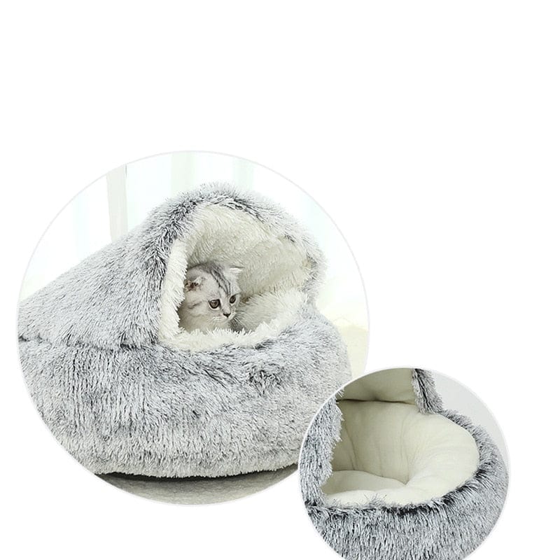 SnuggleCave™ – Die beruhigende Höhlenbett-Oase für Hunde & Katzen | 50% RABATT