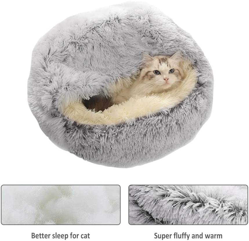 SnuggleCave™ – Die beruhigende Höhlenbett-Oase für Hunde & Katzen | 50% RABATT