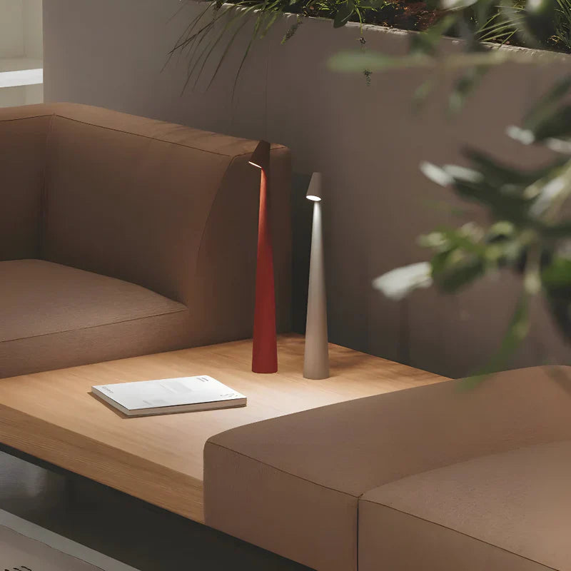 NordLuma™ Wireless LED Table Lamp – Skandinavische Eleganz trifft modernes Lichtdesign