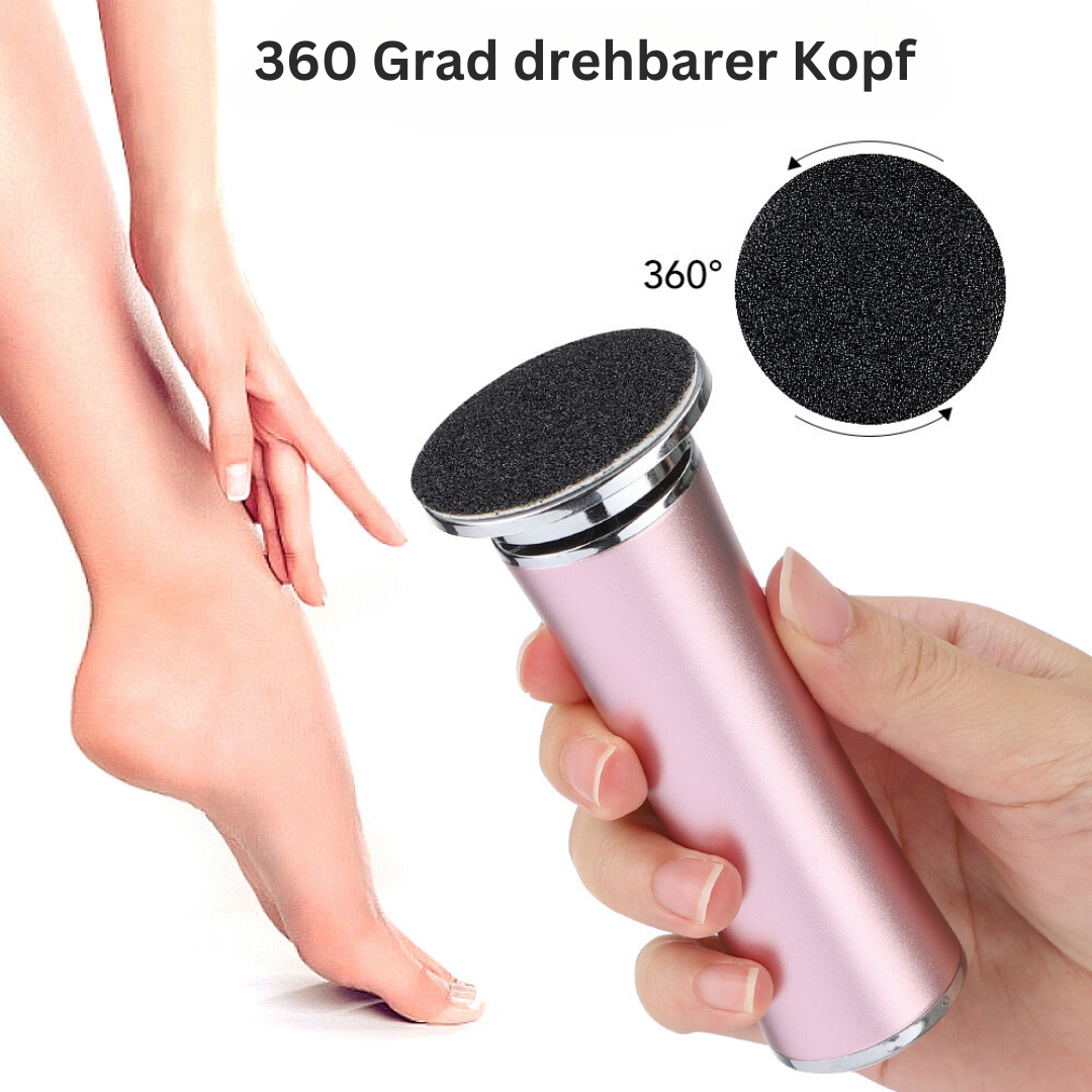 VelvetFeet Pro™ – Elektrischer Hornhautentferner für seidig weiche Füße | 50% RABATT