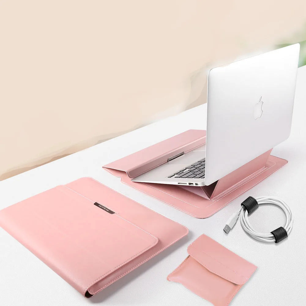 FoldEase™ Laptop-Hülle mit integriertem Stand – Schutz & Ergonomie in einem | Nur Heute 50% RABATT