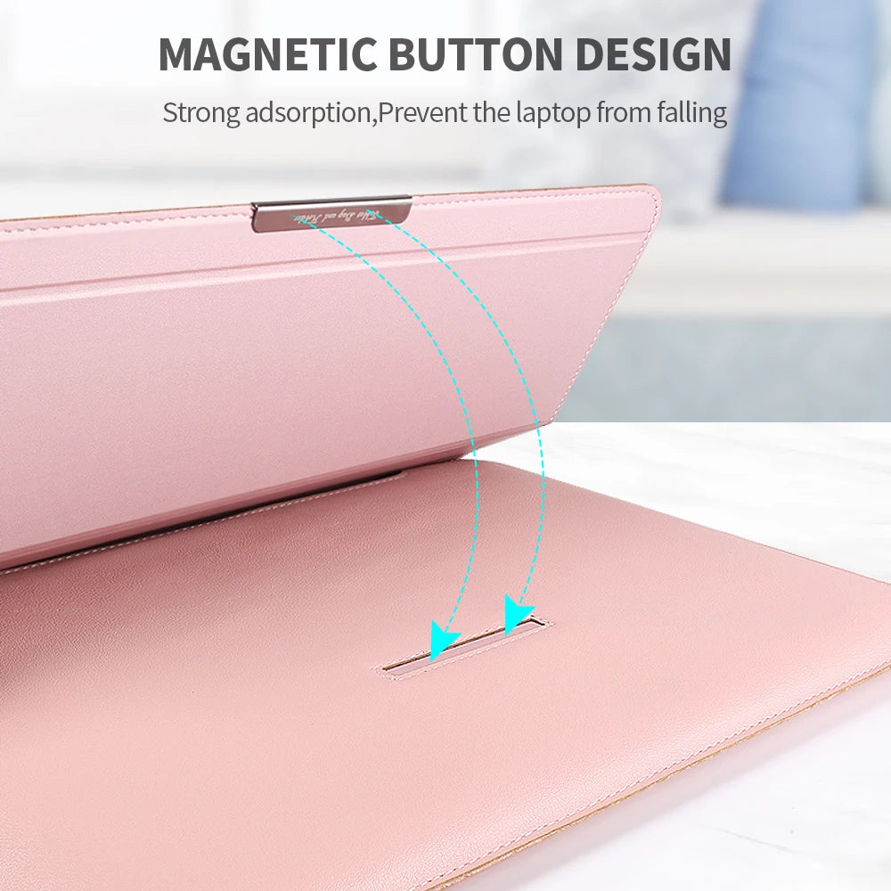 FoldEase™ Laptop-Hülle mit integriertem Stand – Schutz & Ergonomie in einem | Nur Heute 50% RABATT