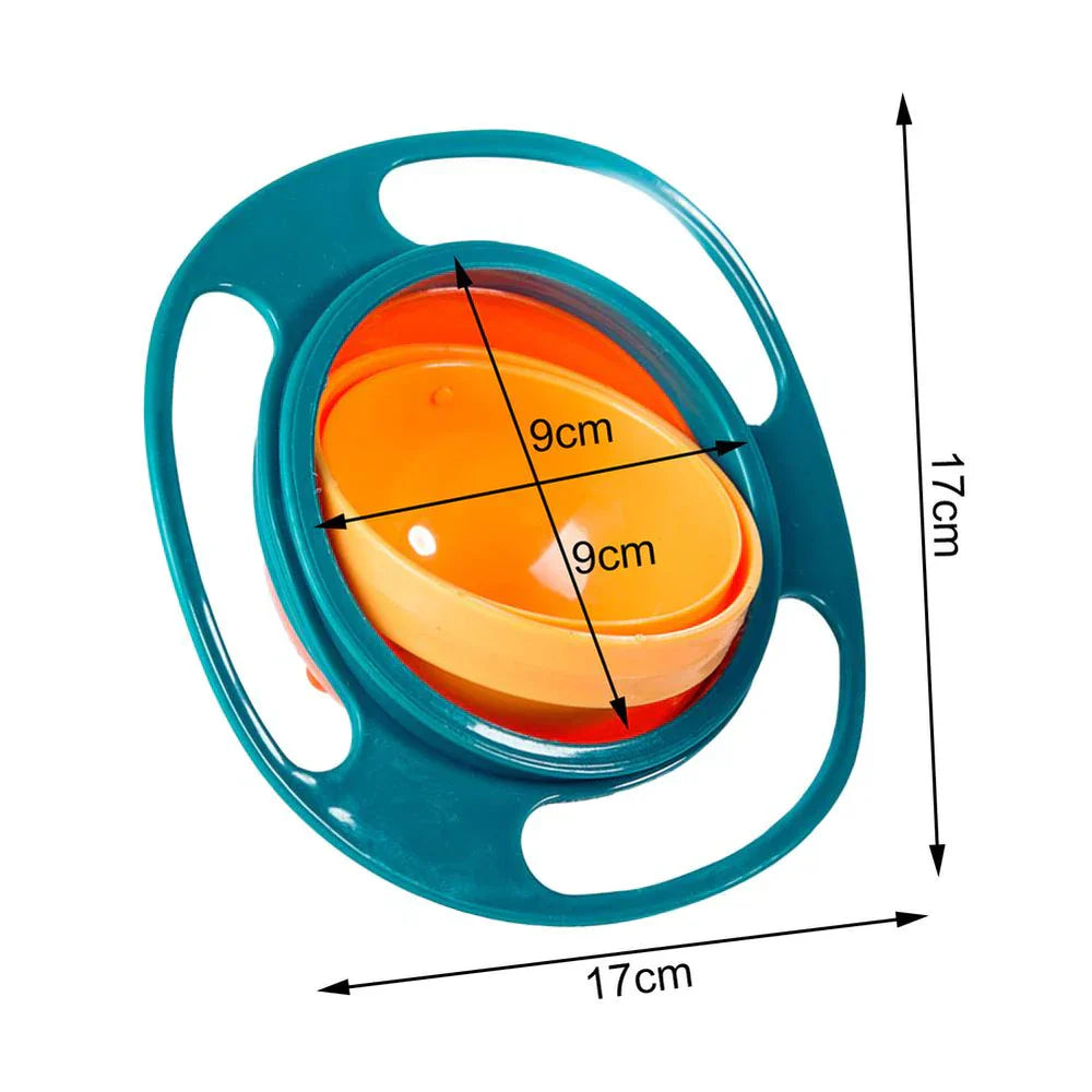 1+1 GRATIS | OrbitBowl™ SpinGuard – Auslaufsichere Baby- & Kinder-Schüssel mit 360°-Gyro-Design