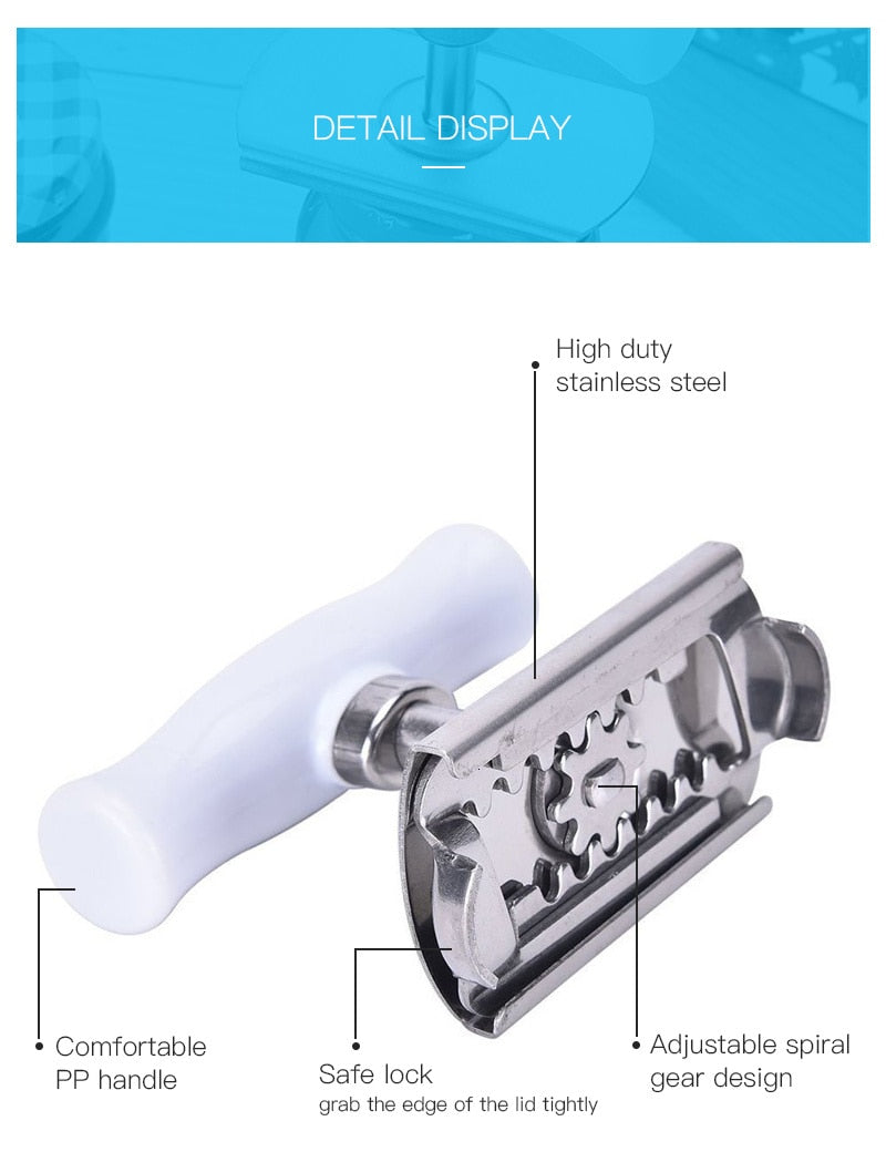 TWISTRELIEF™ EasyGrip – Ergonomischer Glas- & Flaschenöffner ohne Kraftaufwand [1 + 1 Gratis]
