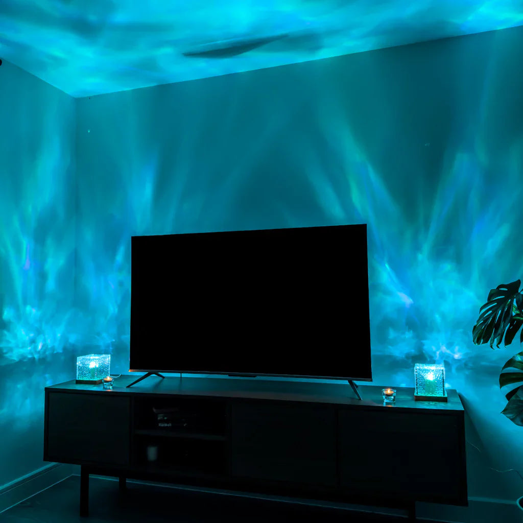 AuroraLuxe™ Projektorlampe – Dein persönliches Nordlicht für Zuhause