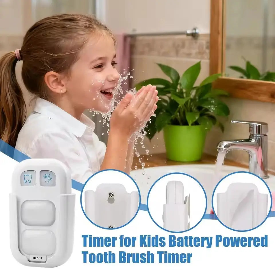 CleanBuddy™ GlowTimer – Interaktiver LED-Hygiene-Timer für Kinder