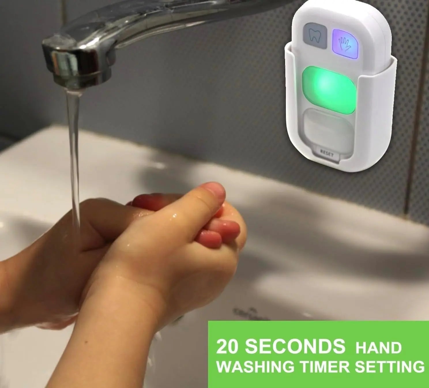 CleanBuddy™ GlowTimer – Interaktiver LED-Hygiene-Timer für Kinder