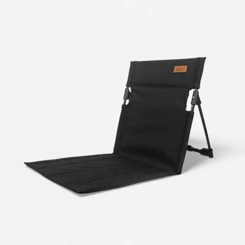 Klappbarer Bodenstuhl mit Rückenlehne – Ideal für Camping & Picknick