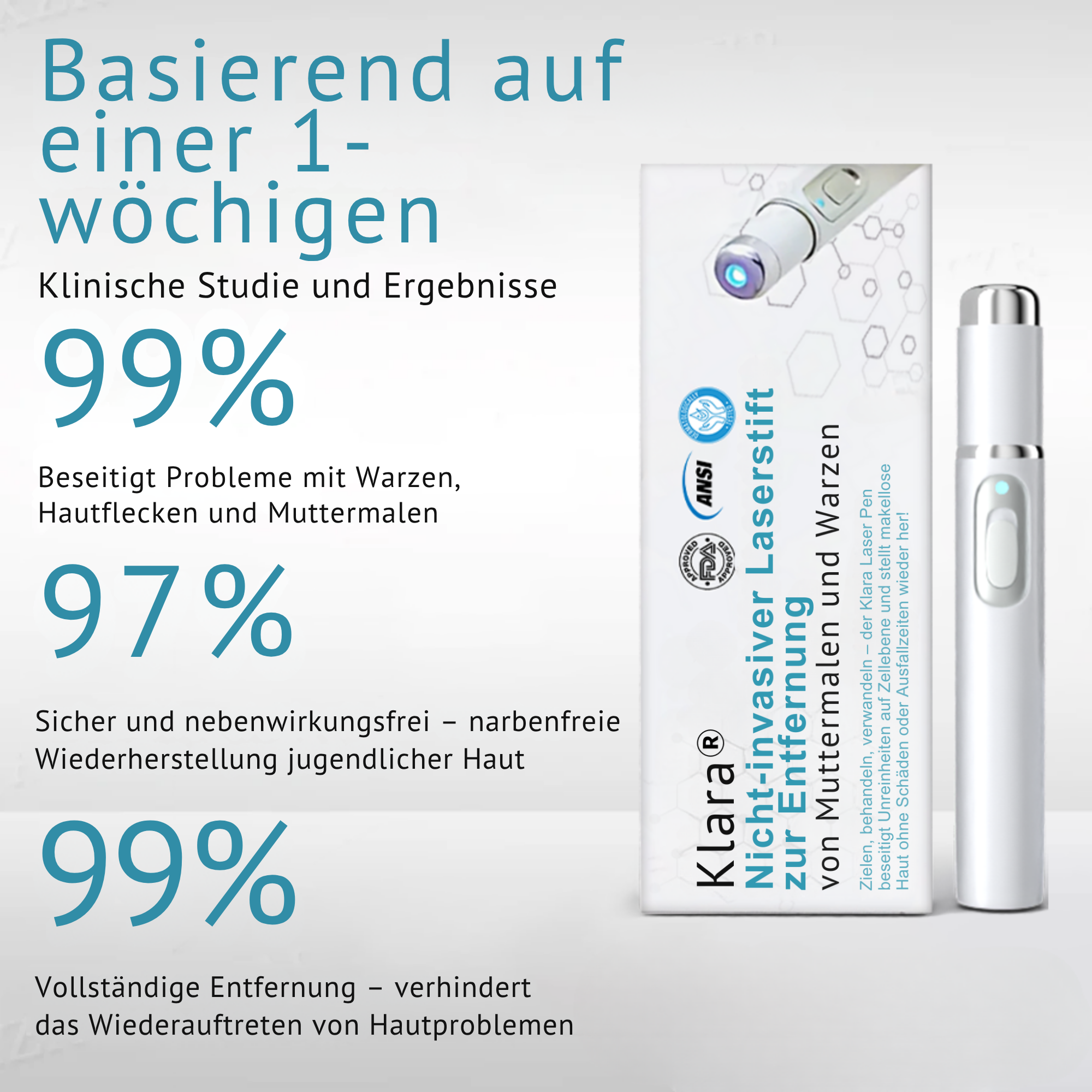 DermaLuxe™ ClearPen – Präzisions-Laserpen für ein ebenmäßiges Hautbild [50% RABATT]