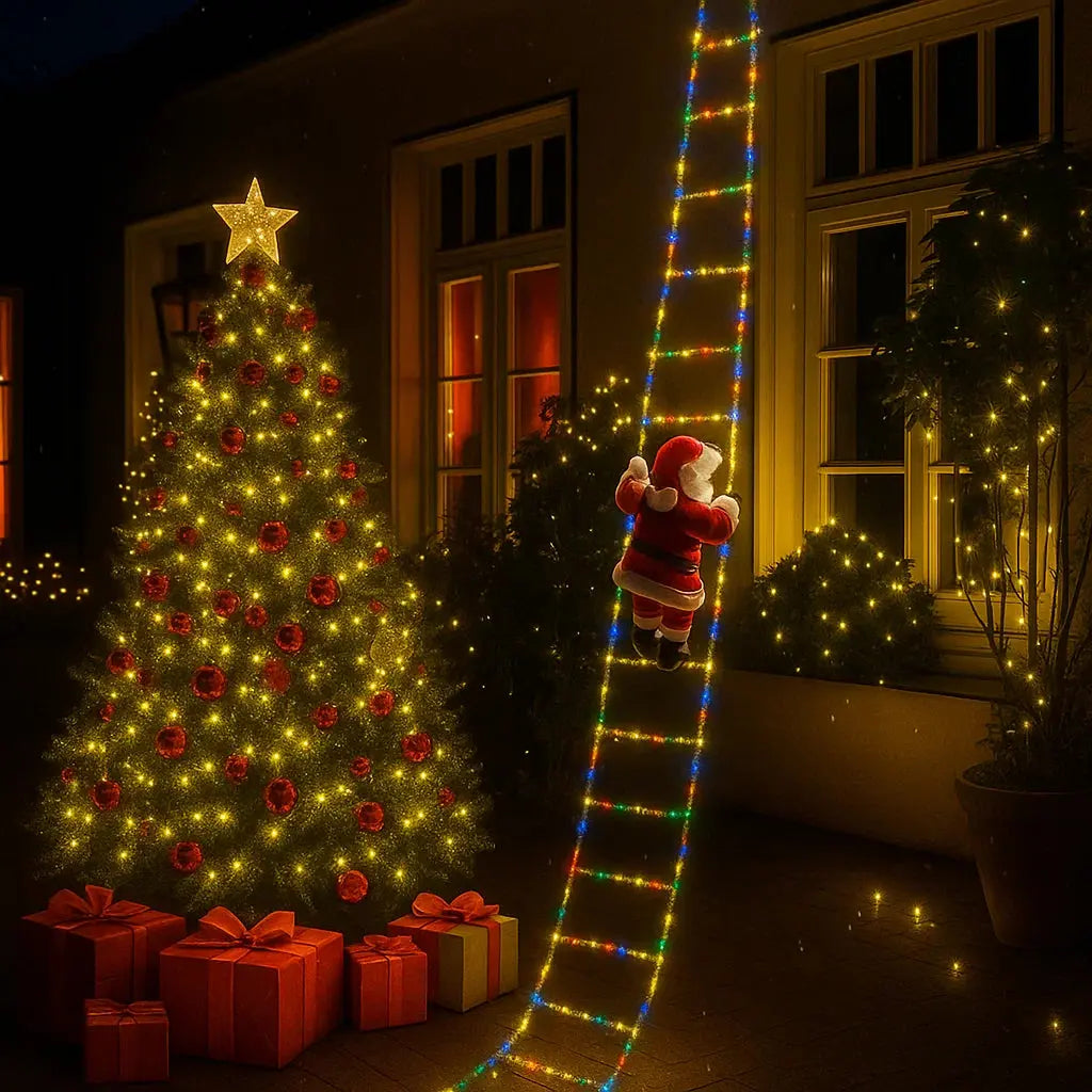 50 % Rabatt | GlowClimb Santa™ – Der Magische Kletter-Weihnachtsmann mit Leuchtleiter