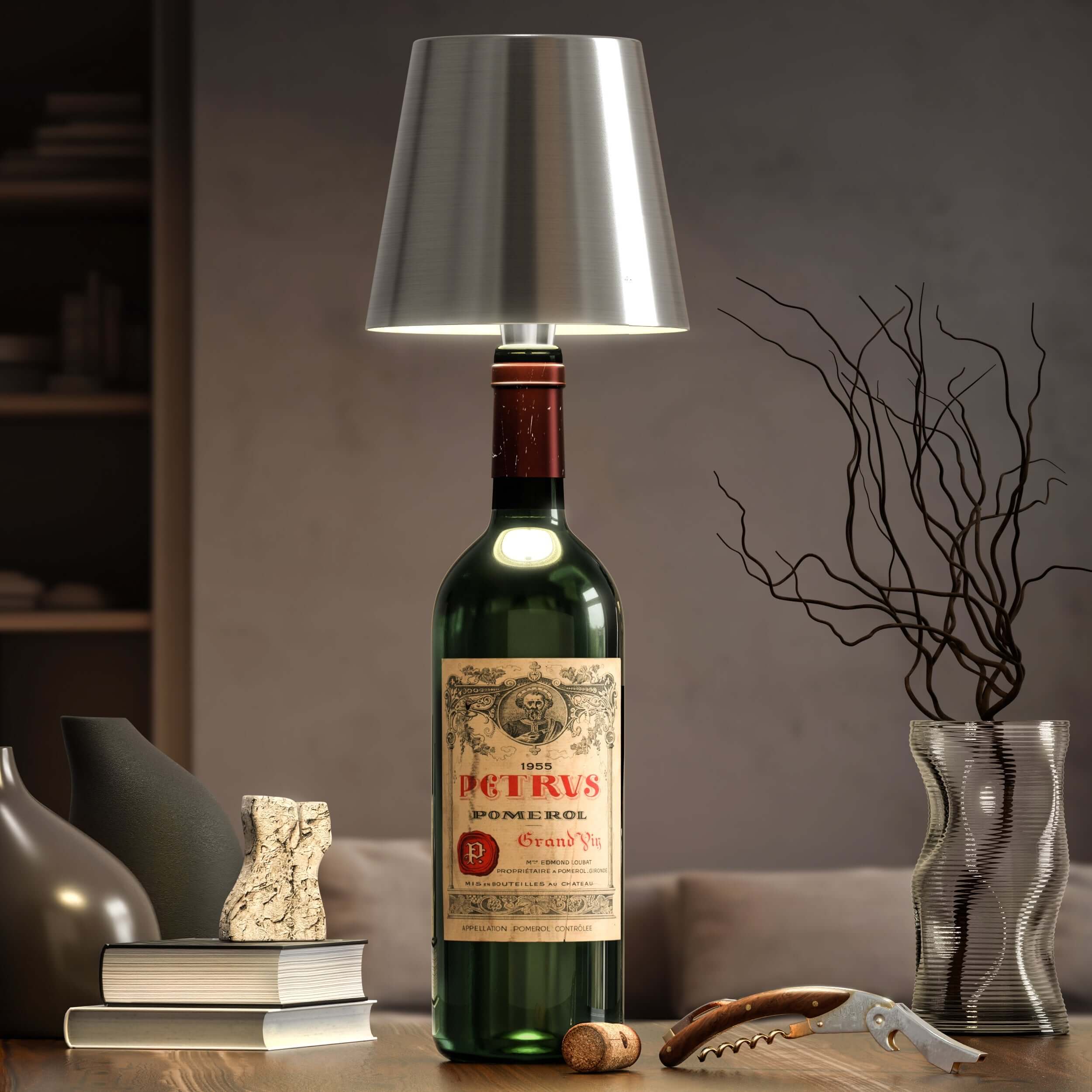Drahtlose Flaschenlampe – Elegante und originelle Beleuchtung