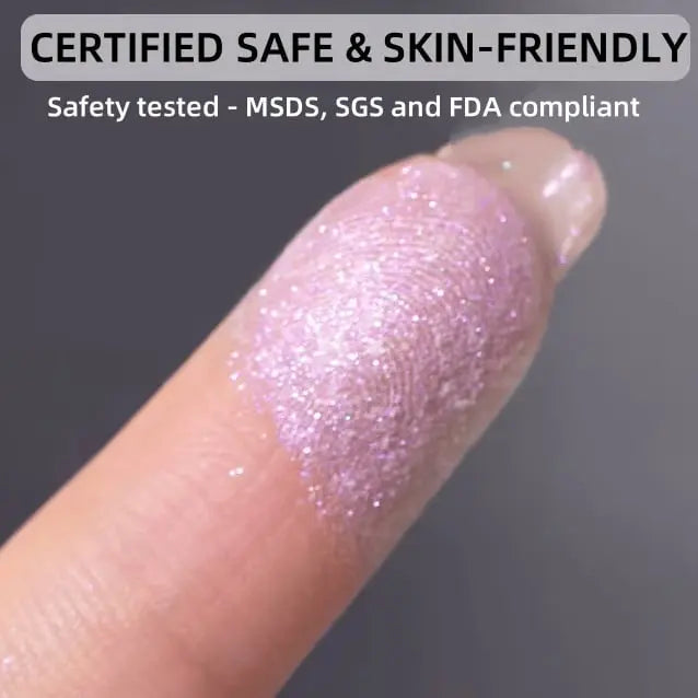 Mirrorix™ Chrome Powder – Spiegelnder Hochglanz für Nägel mit Wow-Effekt [1 + 1 Gratis]