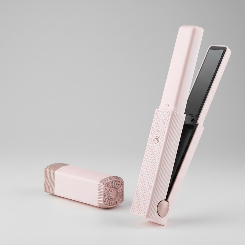 GlowStraight Mini Styler – Kabelloser Haarglätter für unterwegs