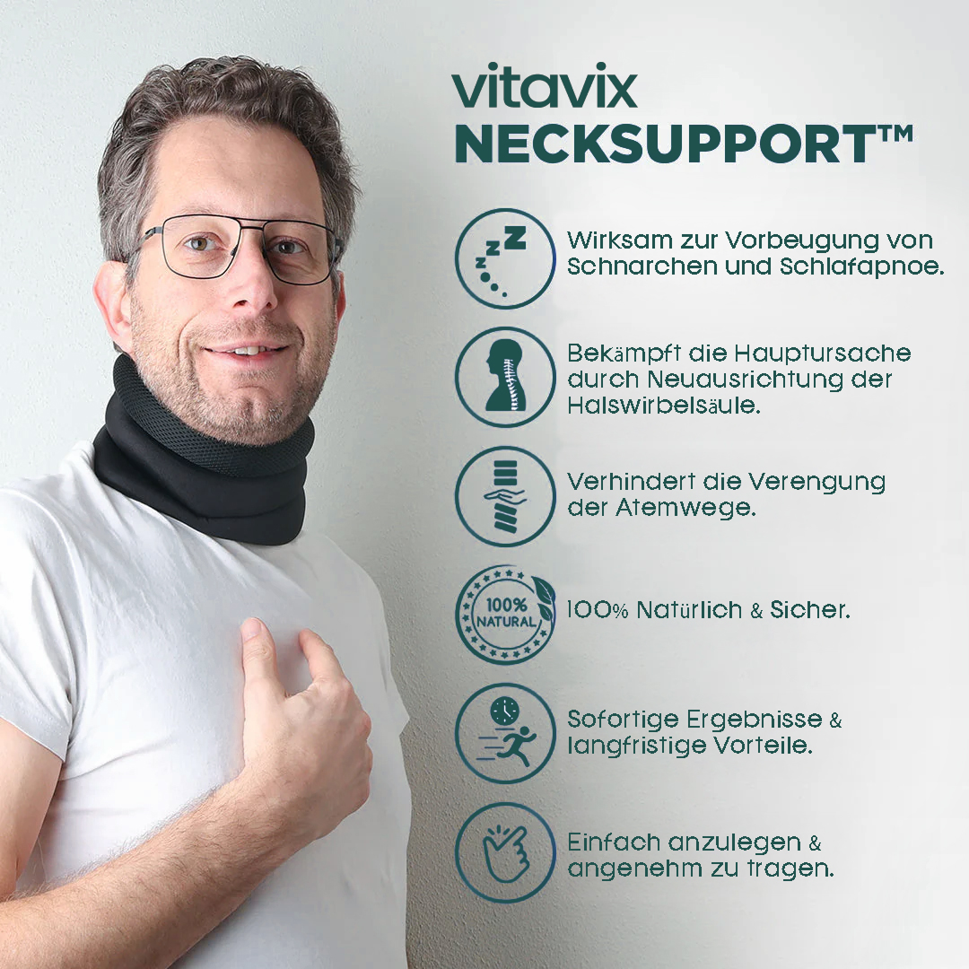 NeckSupport™ - Effektive Lösung gegen Schnarchen