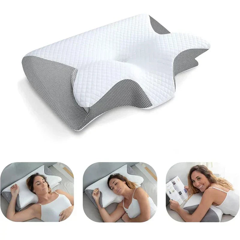 SleepMate™ – Ergonomisch Memory Foam SleepMate™ Ergonomisches Memory Foam Kissen – Für besseren Schlaf, weniger Nackenschmerzen & maximale EntspannungKussen Comfortabel