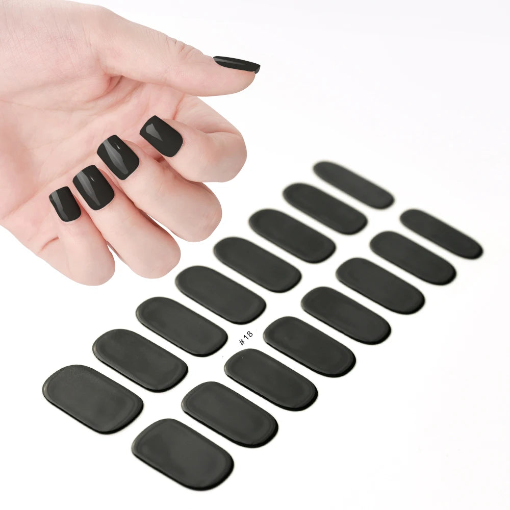 GlowGlam™ UV Gel Nail Wraps – Salon-Perfektion in Minuten (inklusive kostenloser LED-Lampe)