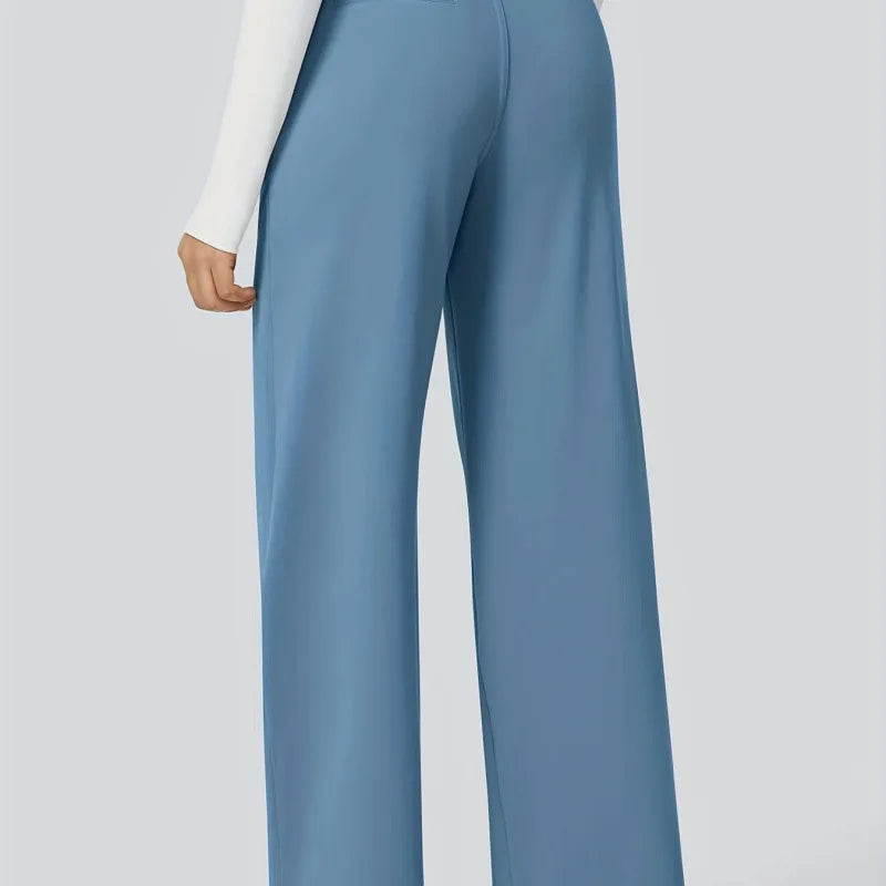 Élégance Flow™ High-Waist Tailored Pants – Mühelose Eleganz trifft Komfort