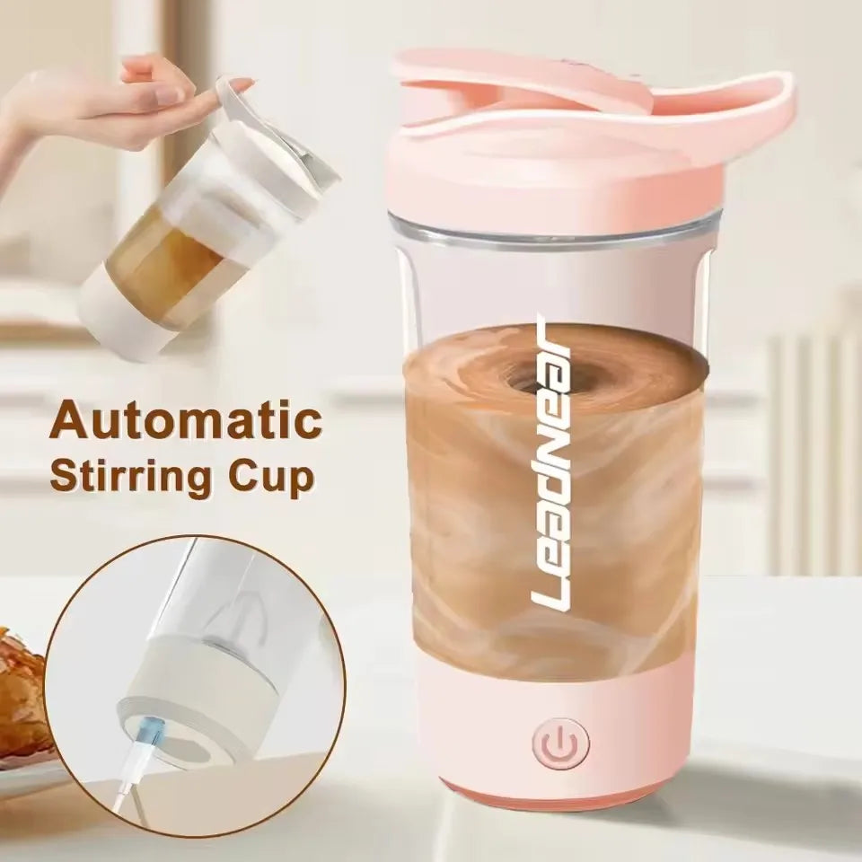 ShakeGo™ PowerCup – Tragbarer elektrischer Mixer & Protein-Shaker