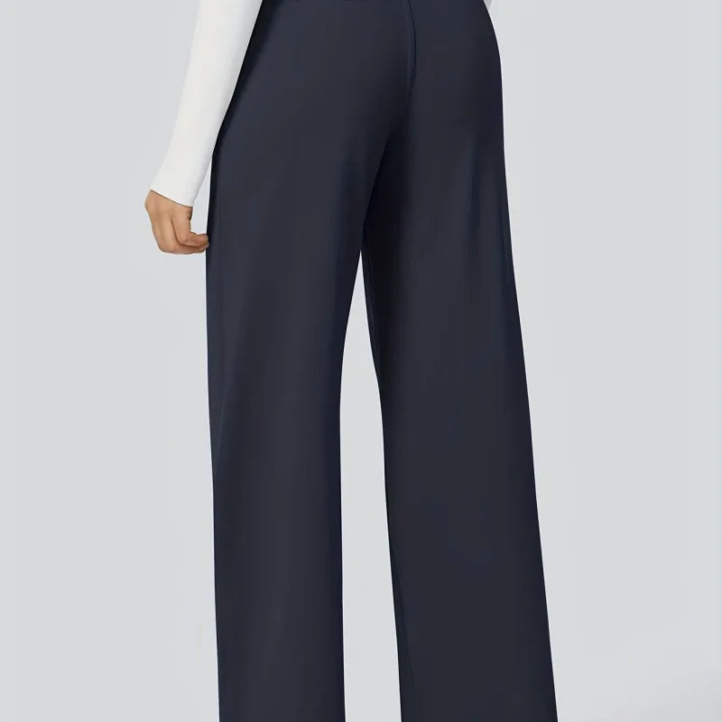 Élégance Flow™ High-Waist Tailored Pants – Mühelose Eleganz trifft Komfort