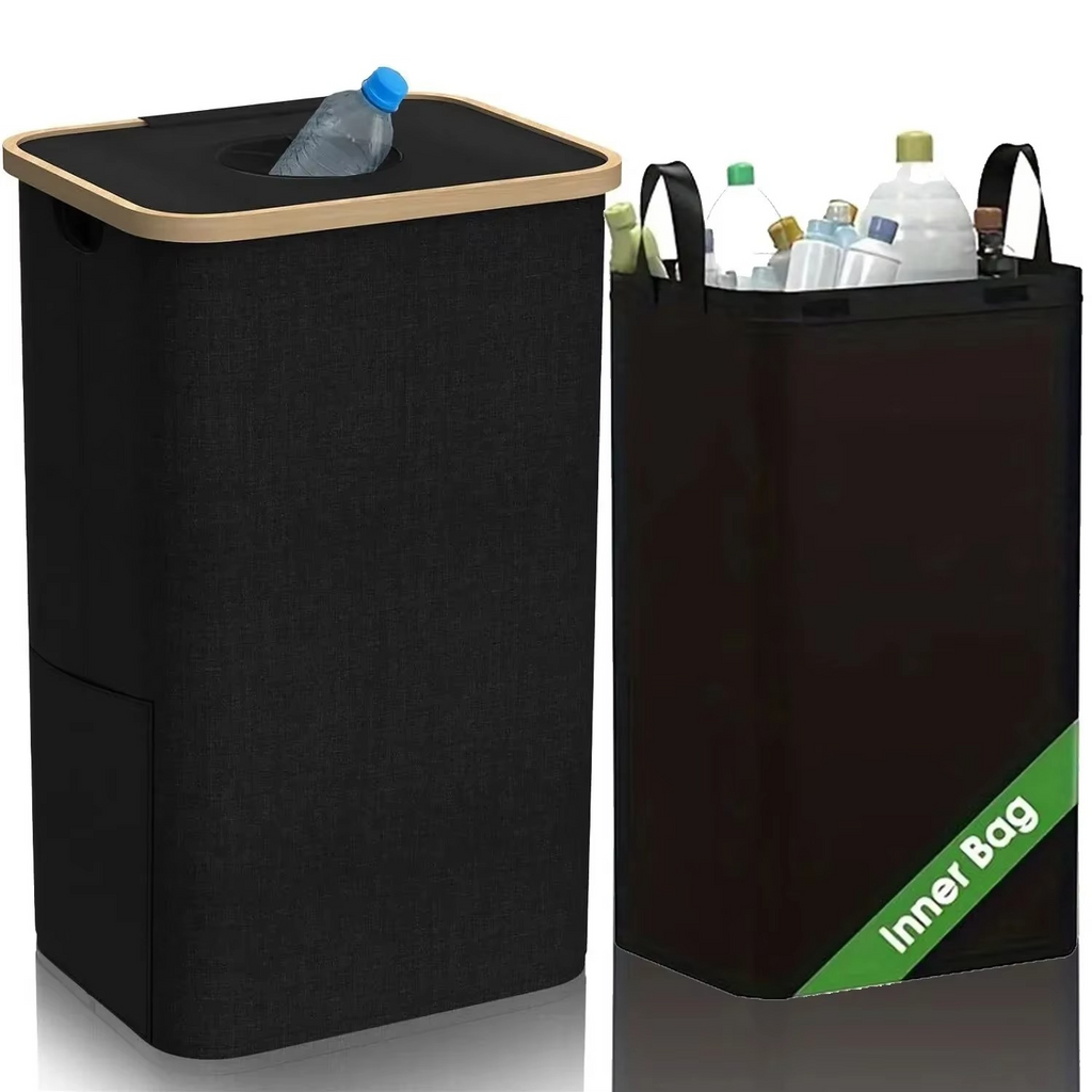 EcoFold™ – Die stilvolle, faltbare Recycling-Station für ein ordentliches & nachhaltiges Zuhause