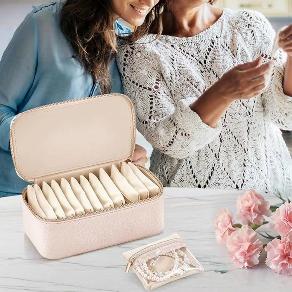 GlamGuard™ TravelVault – Schmuck sicher & stilvoll organisiert, überall unterwegs