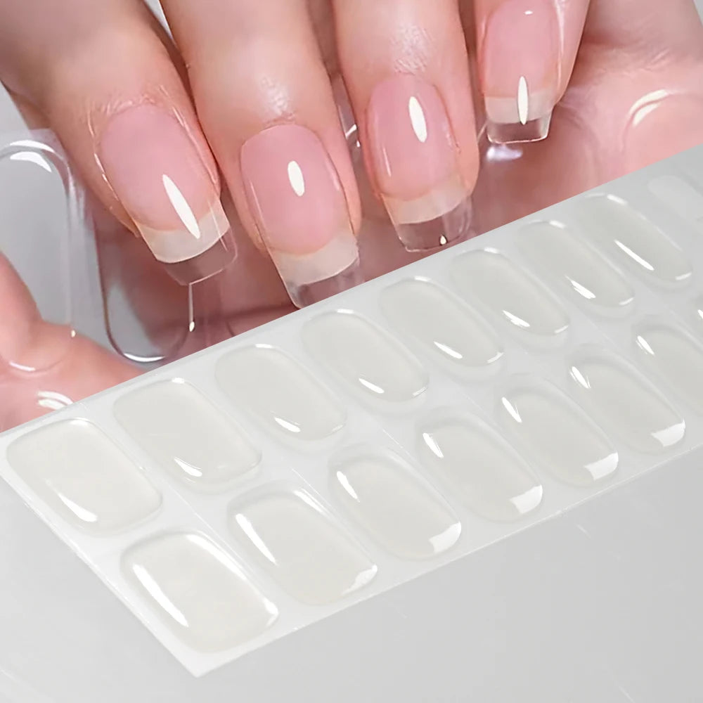 GlowGlam™ UV Gel Nail Wraps – Salon-Perfektion in Minuten (inklusive kostenloser LED-Lampe)