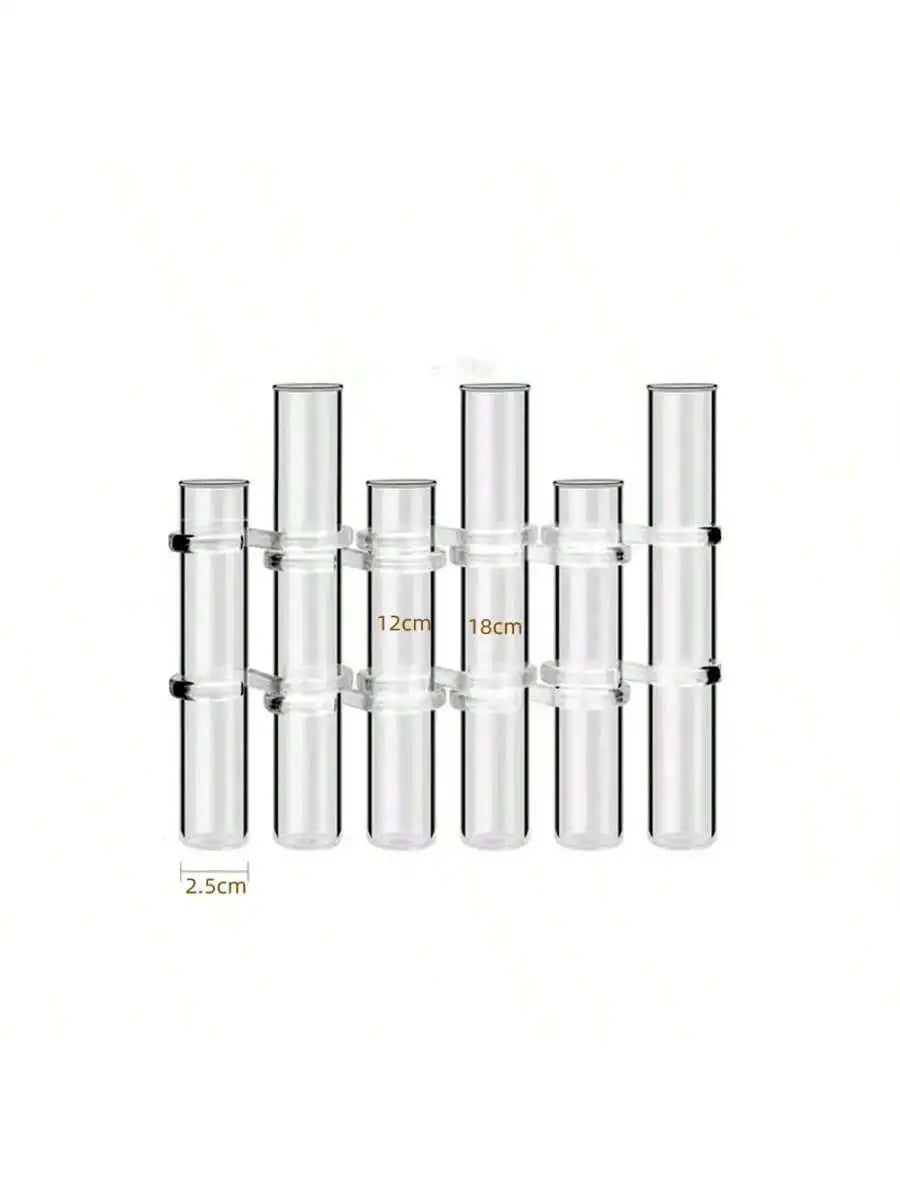FlexiFlora – Modulare Kristallglas-Vase mit Scharnierdesign