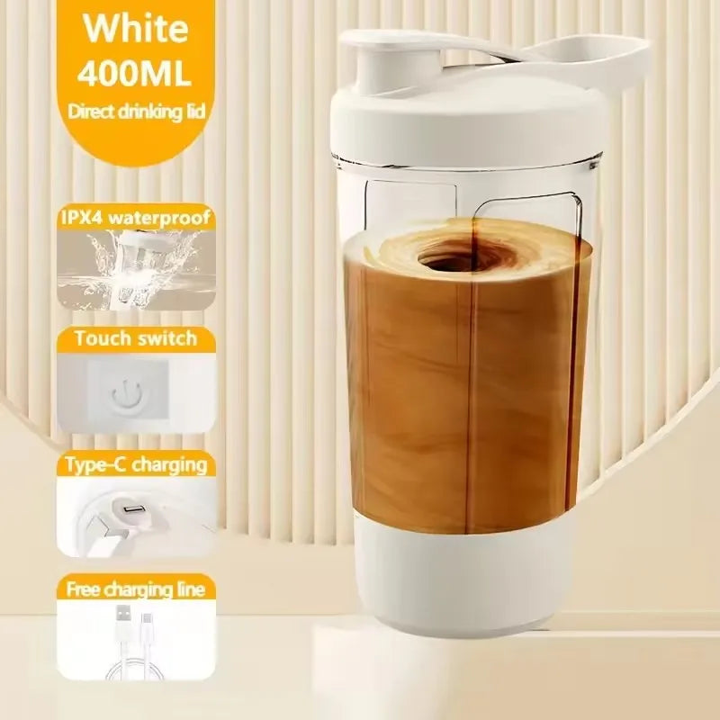 ShakeGo™ PowerCup – Tragbarer elektrischer Mixer & Protein-Shaker