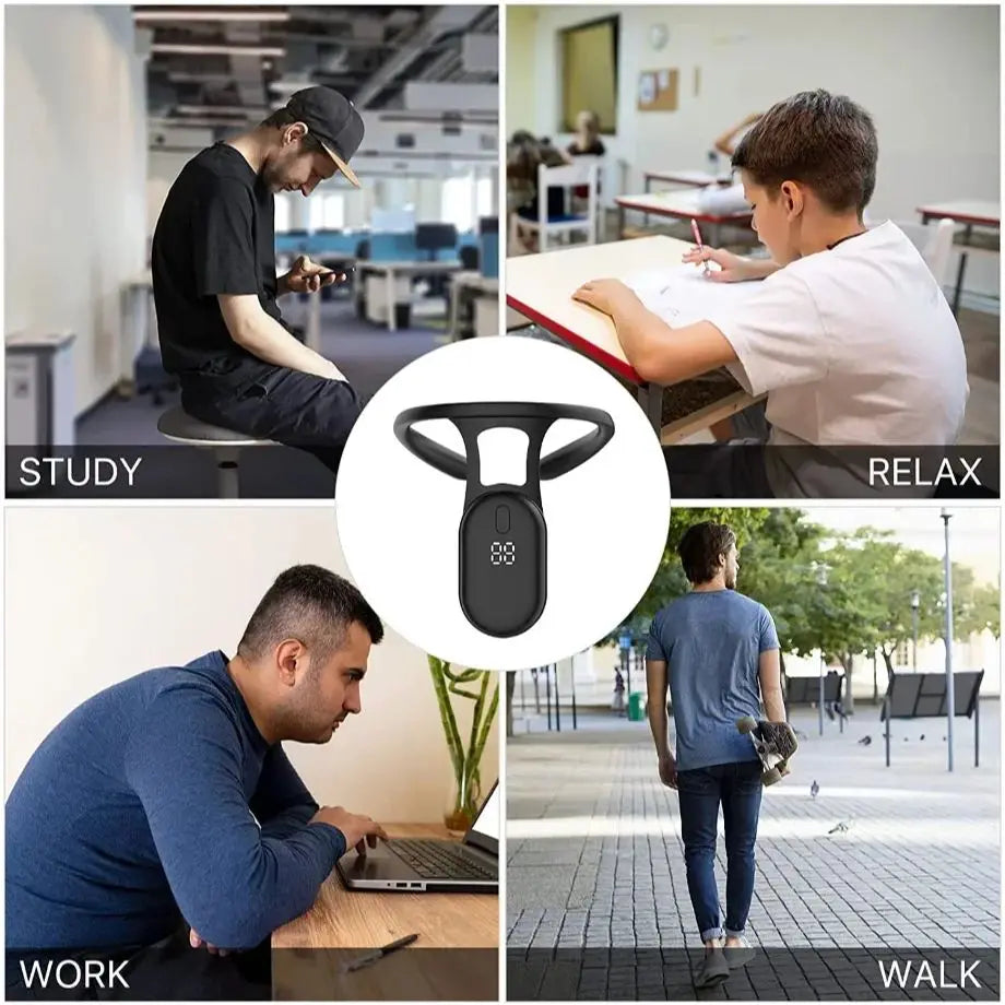 SmartPosture: Mikro-Vibrations Schlau Haltung Trainerin Für Rücken Und Nacken Korrektur