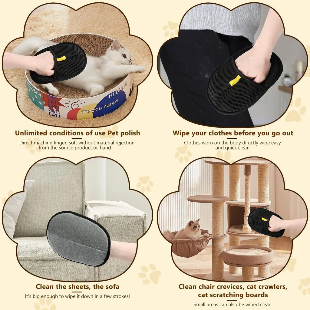 FURCLEAN™ DuoGlove – All-in-One Tierhaarentferner & Pflegehandschuh | 1+1 GRATIS