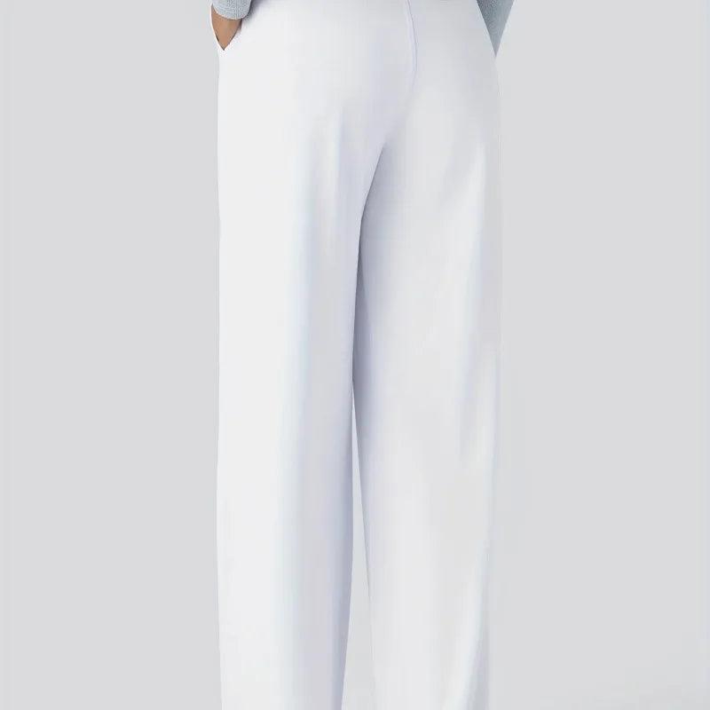 Élégance Flow™ High-Waist Tailored Pants – Mühelose Eleganz trifft Komfort