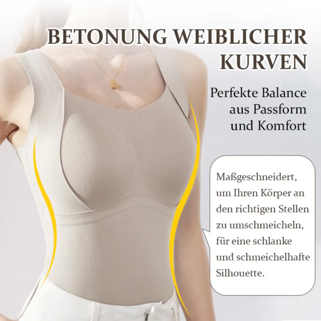 1+1 GRATIS |LumiWarm™ BraTherm – Wärmendes Thermo-Top mit integrierter BH-Stütze