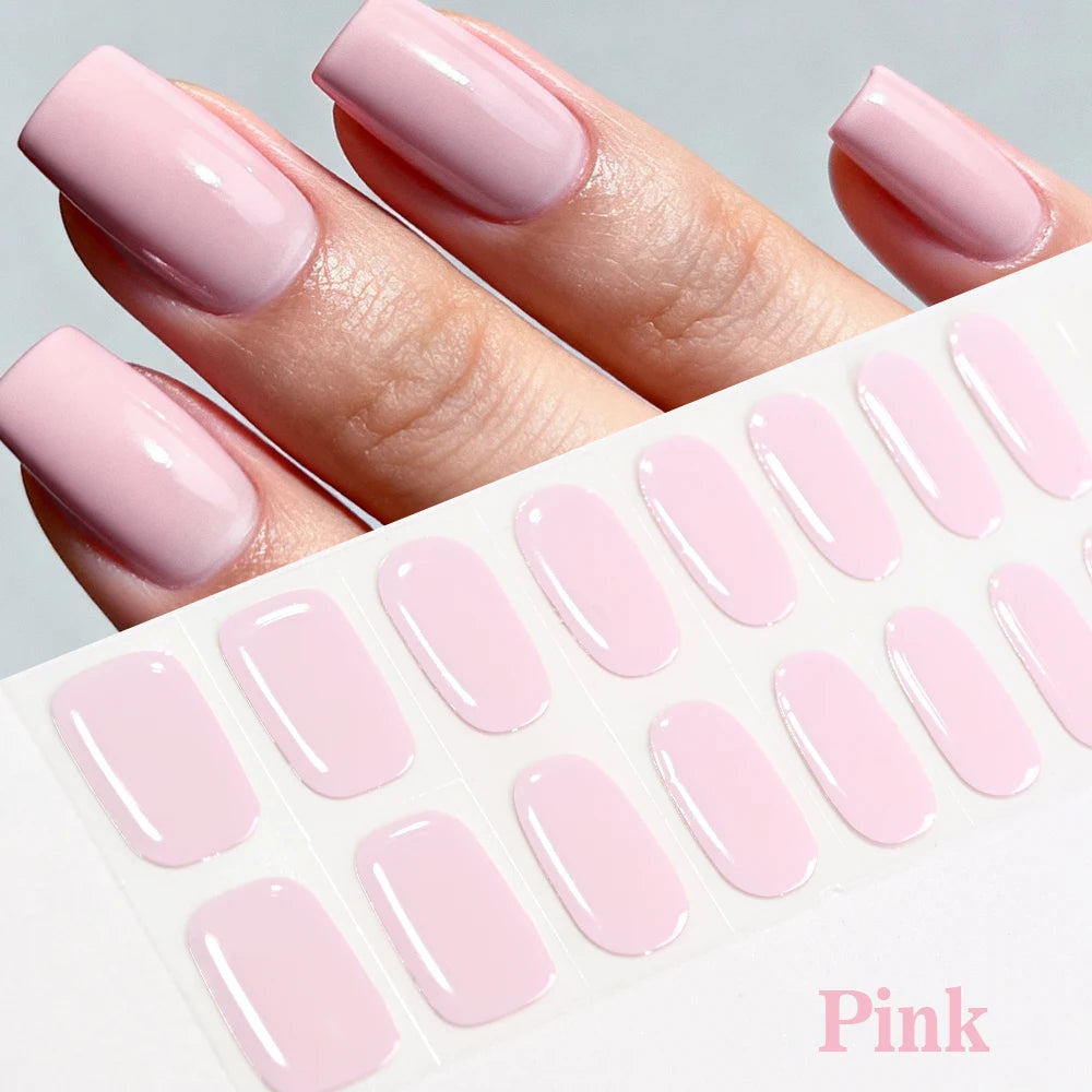 GlowGlam™ UV Gel Nail Wraps – Salon-Perfektion in Minuten (inklusive kostenloser LED-Lampe)