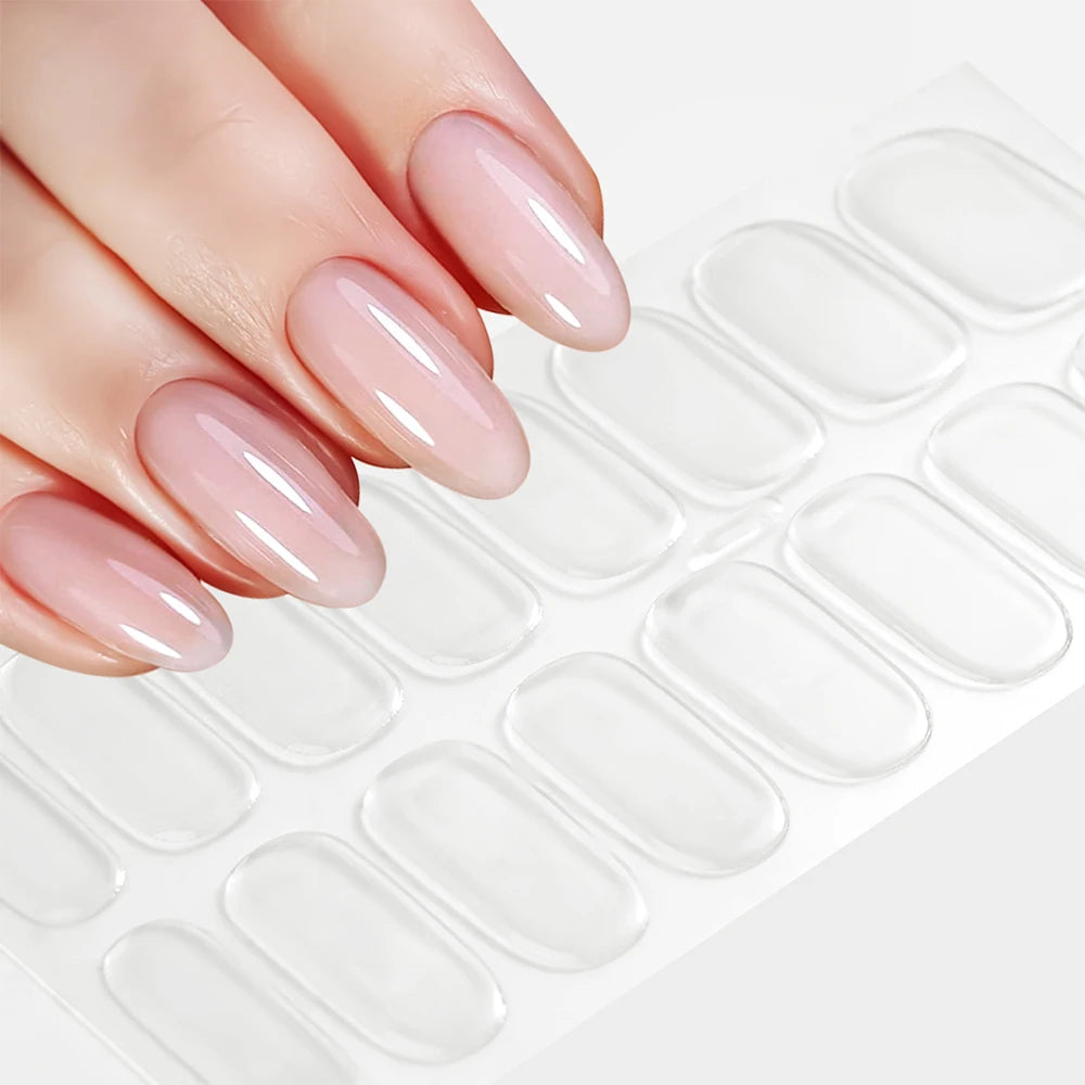 GlowGlam™ UV Gel Nail Wraps – Salon-Perfektion in Minuten (inklusive kostenloser LED-Lampe)
