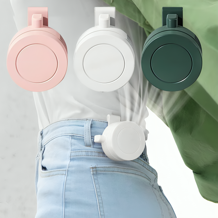 1 + 1 GRATIS HEUTE | BreezeClip™ | Deine tragbare Lösung für sofortige Abkühlung!