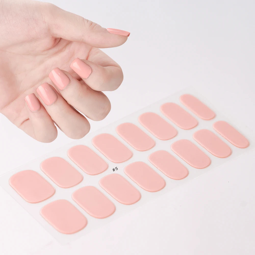 GlowGlam™ UV Gel Nail Wraps – Salon-Perfektion in Minuten (inklusive kostenloser LED-Lampe)