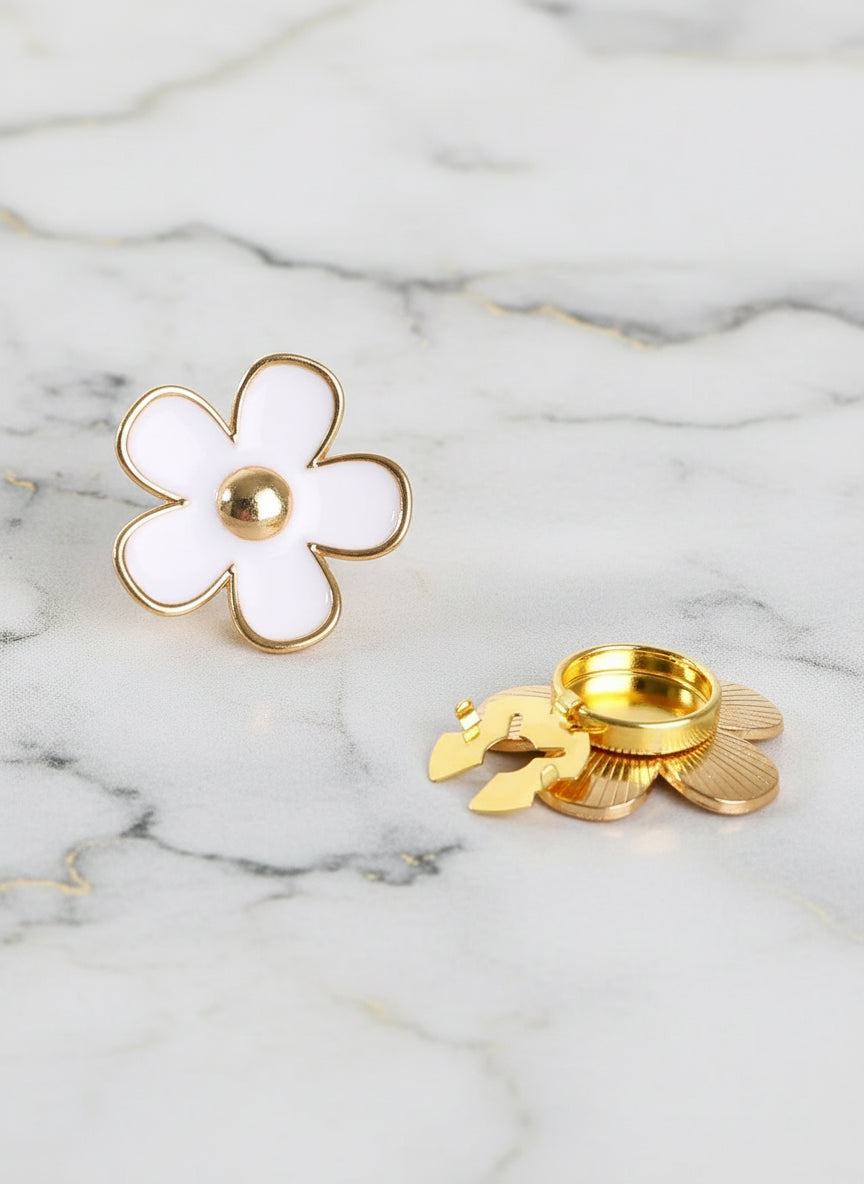 Clip-On Button Covers – Abnehmbare Deko-Knöpfe für Hemden, Blusen & Mäntel | 1+ 1 Paar GRATIS