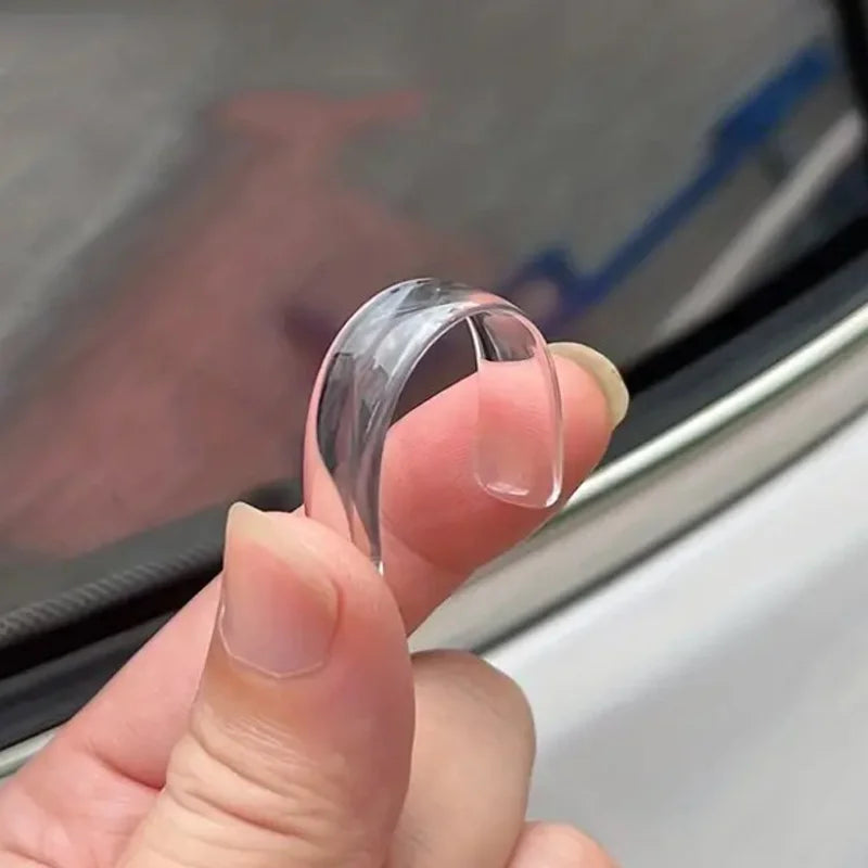 10er Set Transparente Tür-Schlagmatten – Silikondichtung für leisen Haushalt | 10+10 GRATIS