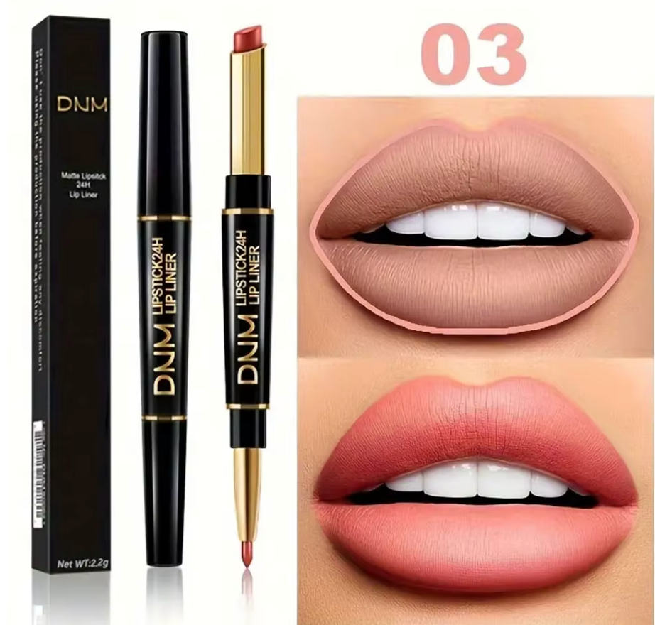 1+1 GRATIS | Duo Lipliner & Lippenstift – Halt, Pflege & Farbe in einem