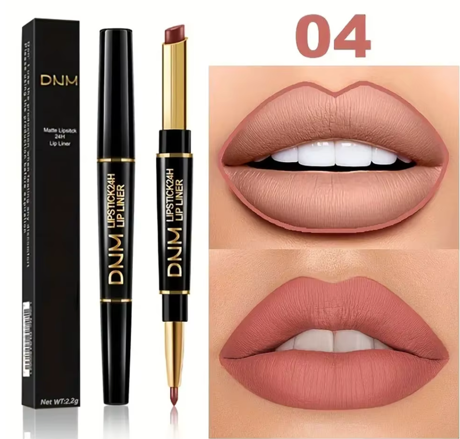 1+1 GRATIS | Duo Lipliner & Lippenstift – Halt, Pflege & Farbe in einem