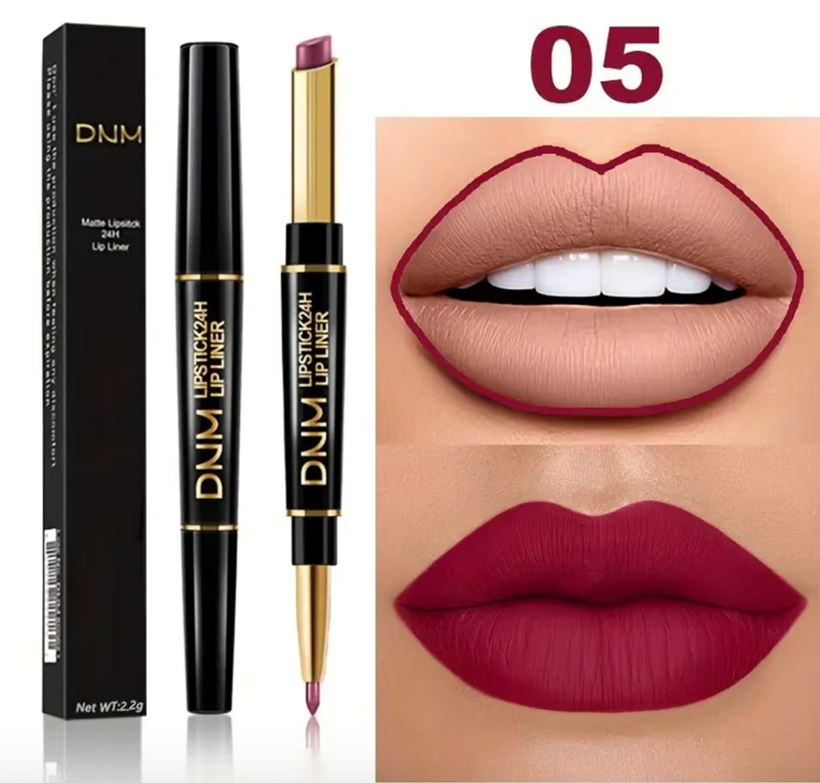 1+1 GRATIS | Duo Lipliner & Lippenstift – Halt, Pflege & Farbe in einem