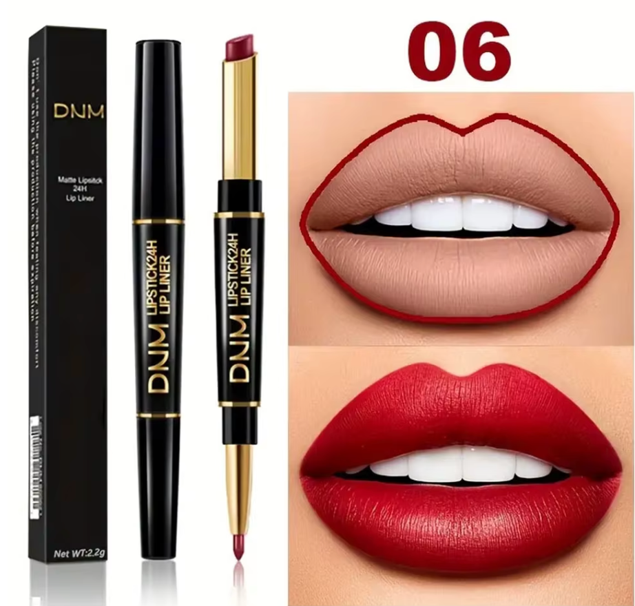 1+1 GRATIS | Duo Lipliner & Lippenstift – Halt, Pflege & Farbe in einem