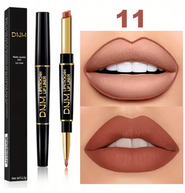 1+1 GRATIS | Duo Lipliner & Lippenstift – Halt, Pflege & Farbe in einem